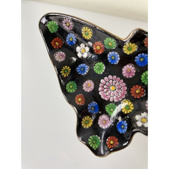 Vintage Fred Roberts San Francisco Nesting Butterfly Trinket Dishes Made Japan - Picture 10 of 12